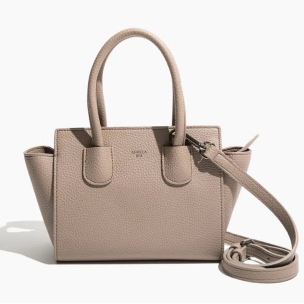 NWOT Angela Roi Sunday Micro Signet - Light Mud Gray [Sample Sale]